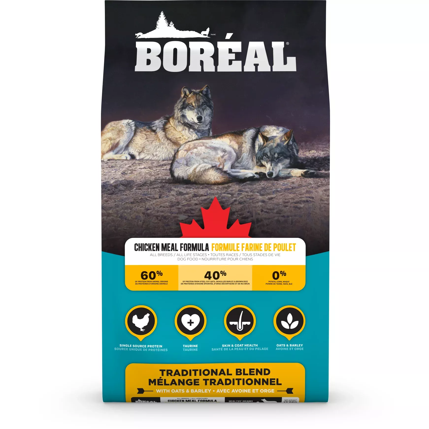 Boréal Traditional Blend Dog Chicken Formula