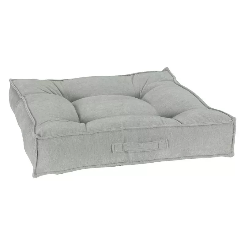 Bowsers Oyster Chenille Piazza Dog Bed