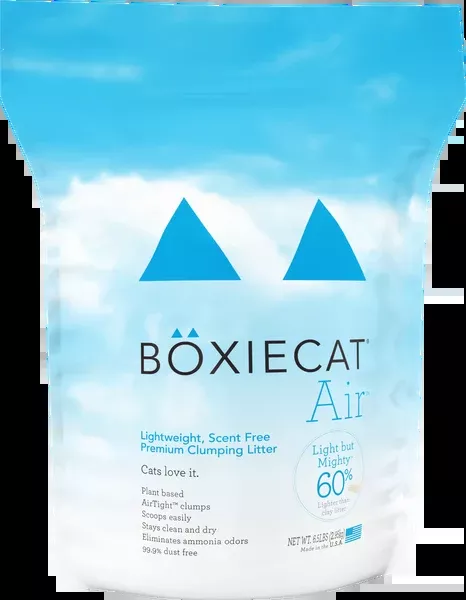 Boxiecat Air Lightweight Scent Free Premium Clumping Litter