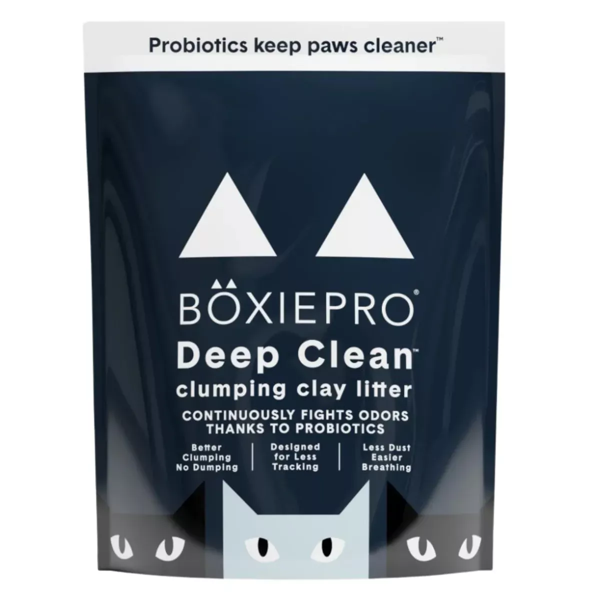 BoxiePro Deep Clean Clumping Clay Cat Litter
