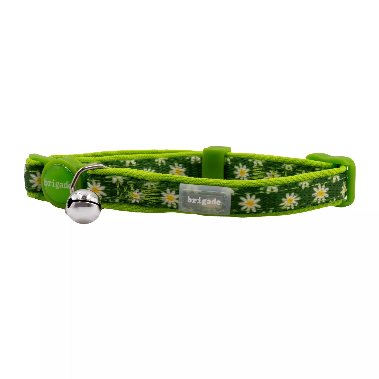 Brigade Neoprene Cat Collar - Daisies