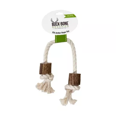 Buck Bone Antler Rope Toy