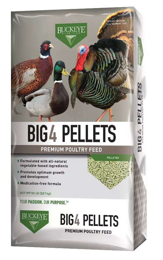 Buckeye Big 4 Pellets 50 lbs