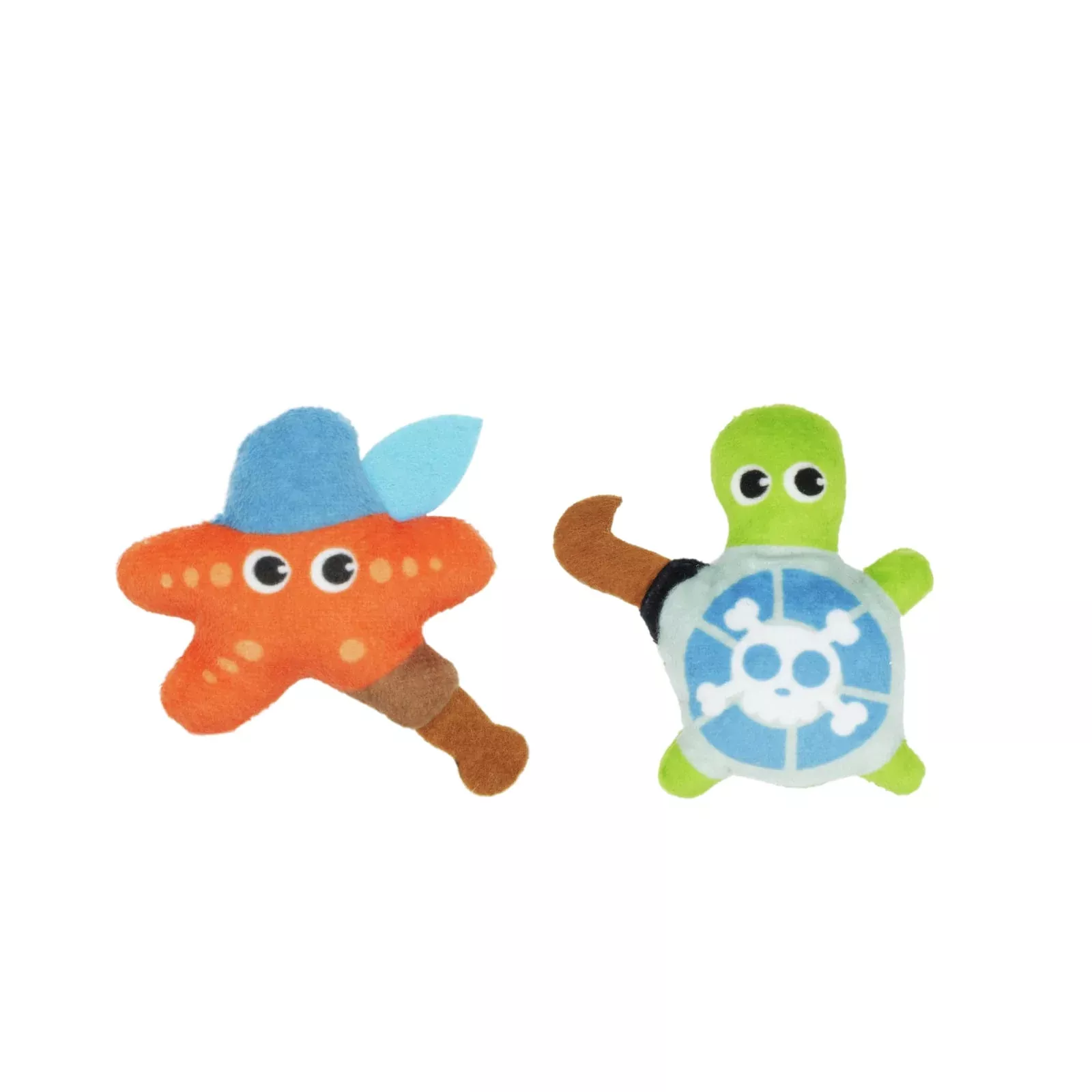 Bud-Z Cat Toy Pirate Star And Turtle Duo 3