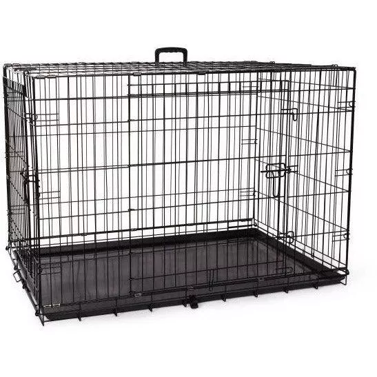Bud'Z Deluxe Dog Crate With Double Door