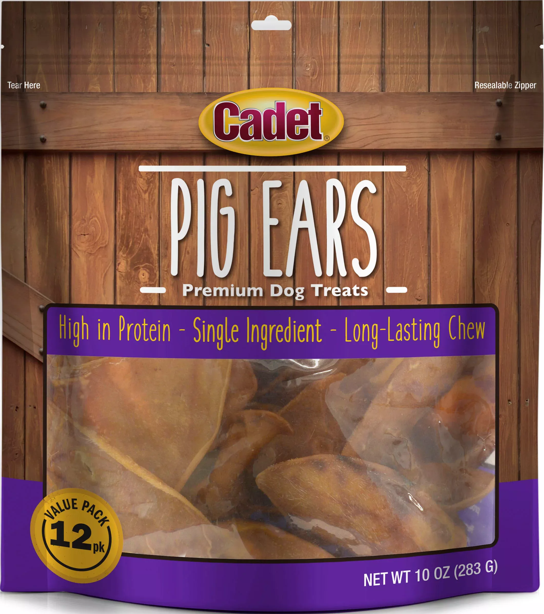 Cadet Oven Roasted Pig Ears Value Pack