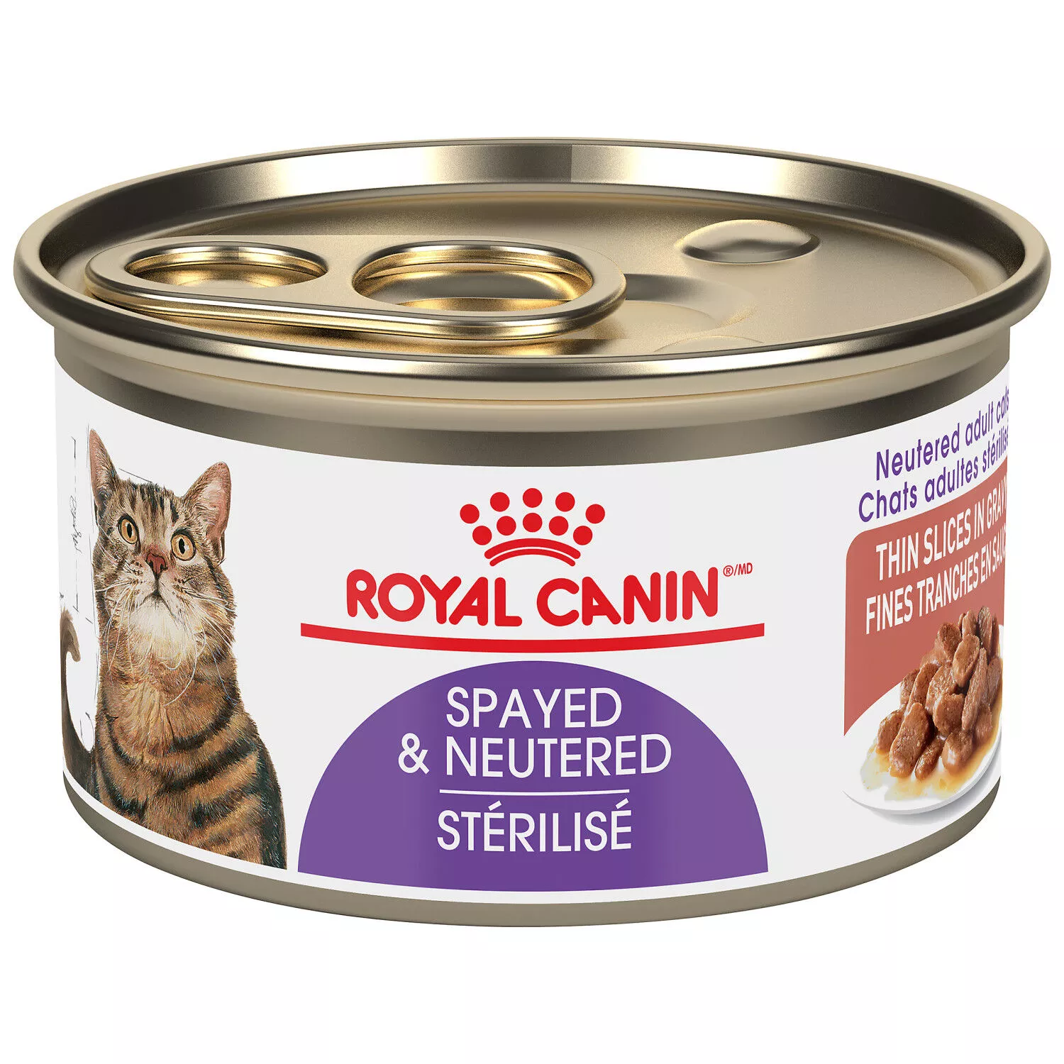 Can, Feline Spayed Neutered - Thin Slices - 85 g