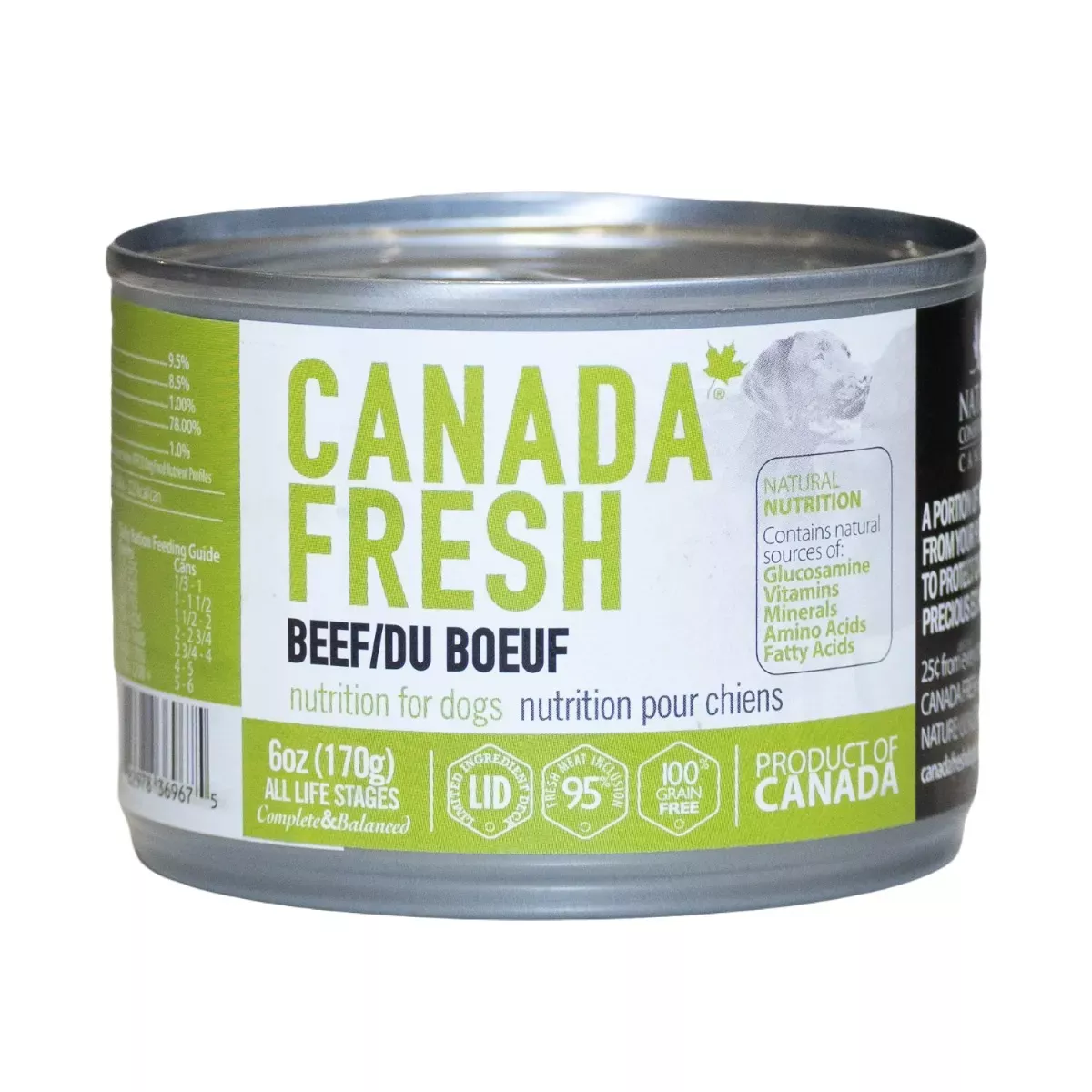 Canada Fresh Dog Canned Food - Beef
