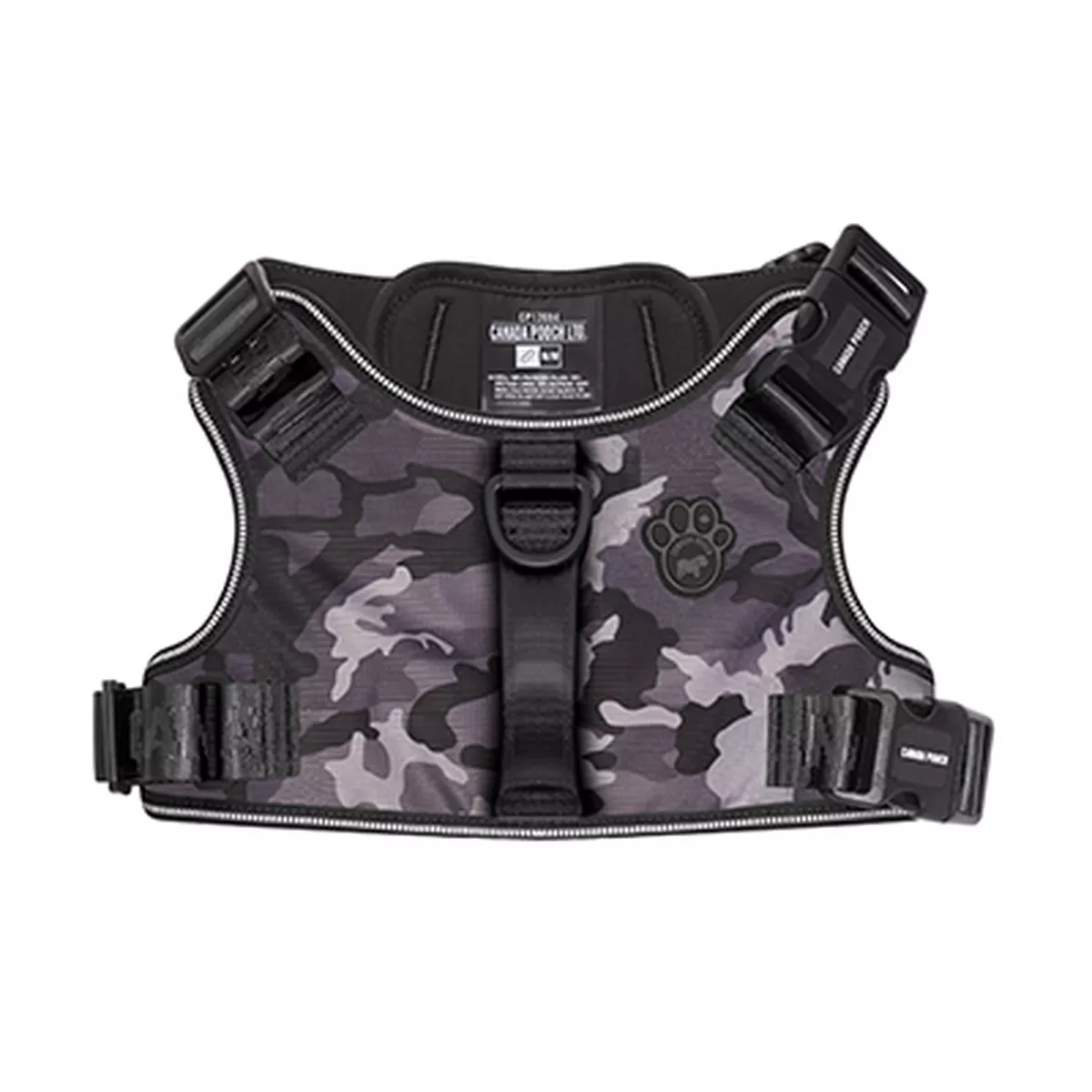 Canada Pooch Black Camo Complete Control Dog Harness