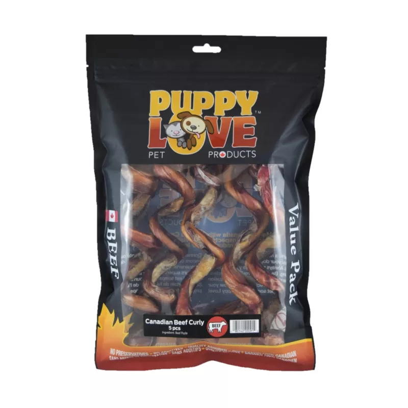 Canadian Beef Curly – 5 Pack