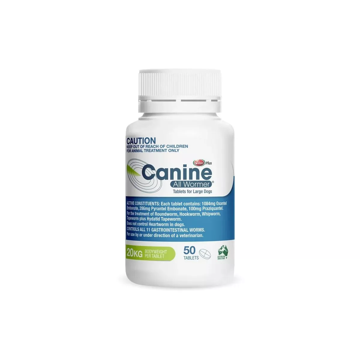Canine All Wormer Tablets For Dogs 20kg