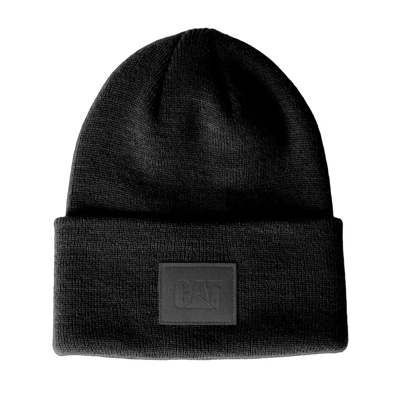 CAT Tonal Patch Beanie One Size Black