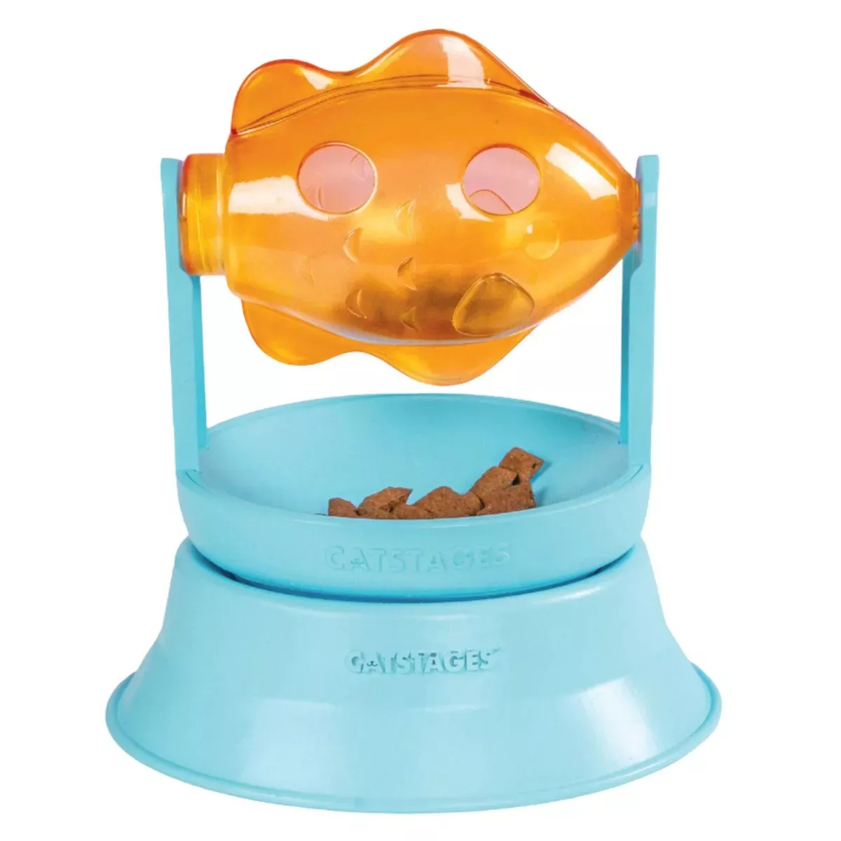 Catstages 2-in-1 Toy - Spinning Fish