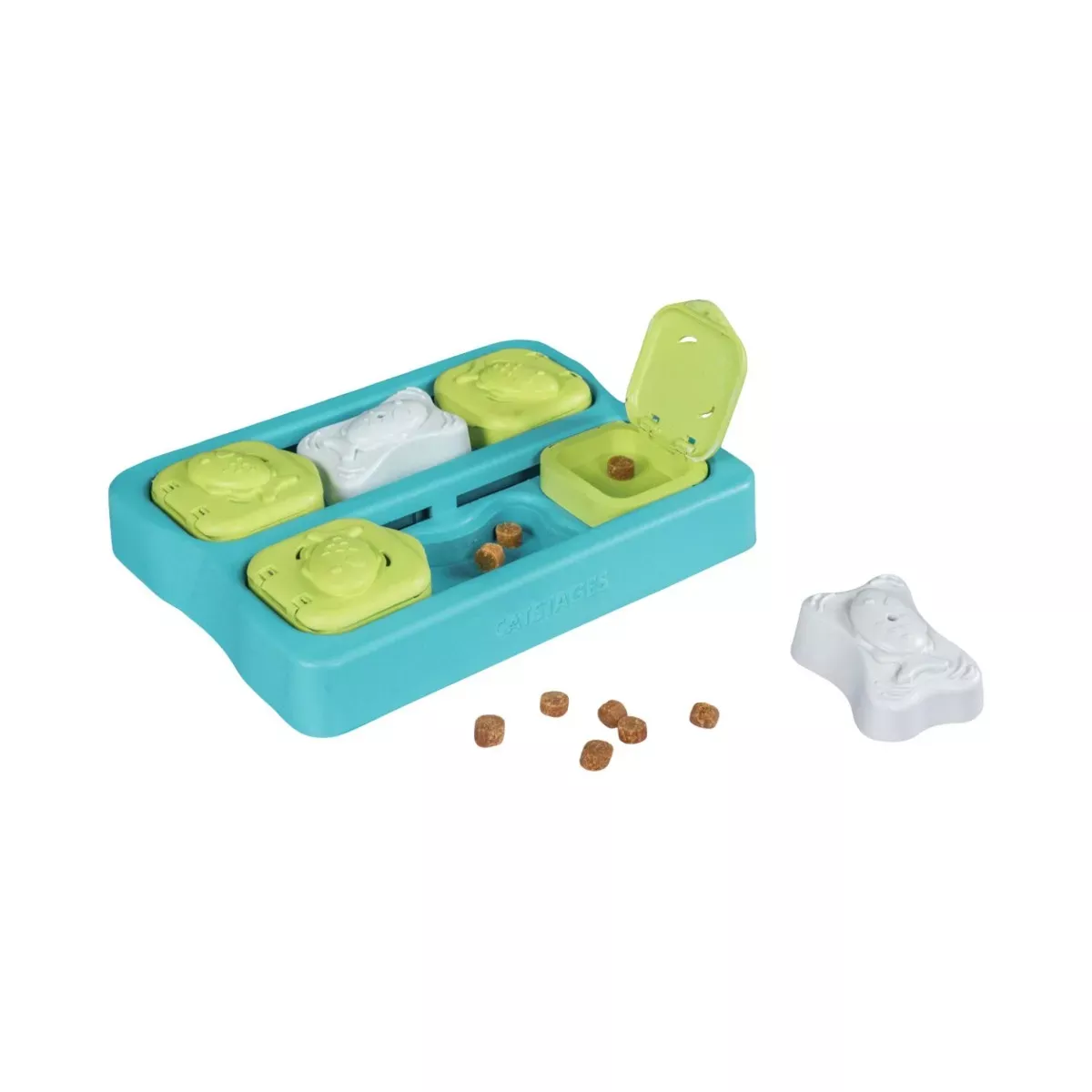 Catstages Nina Ottosson Puzzle Toy - Kitty Cube
