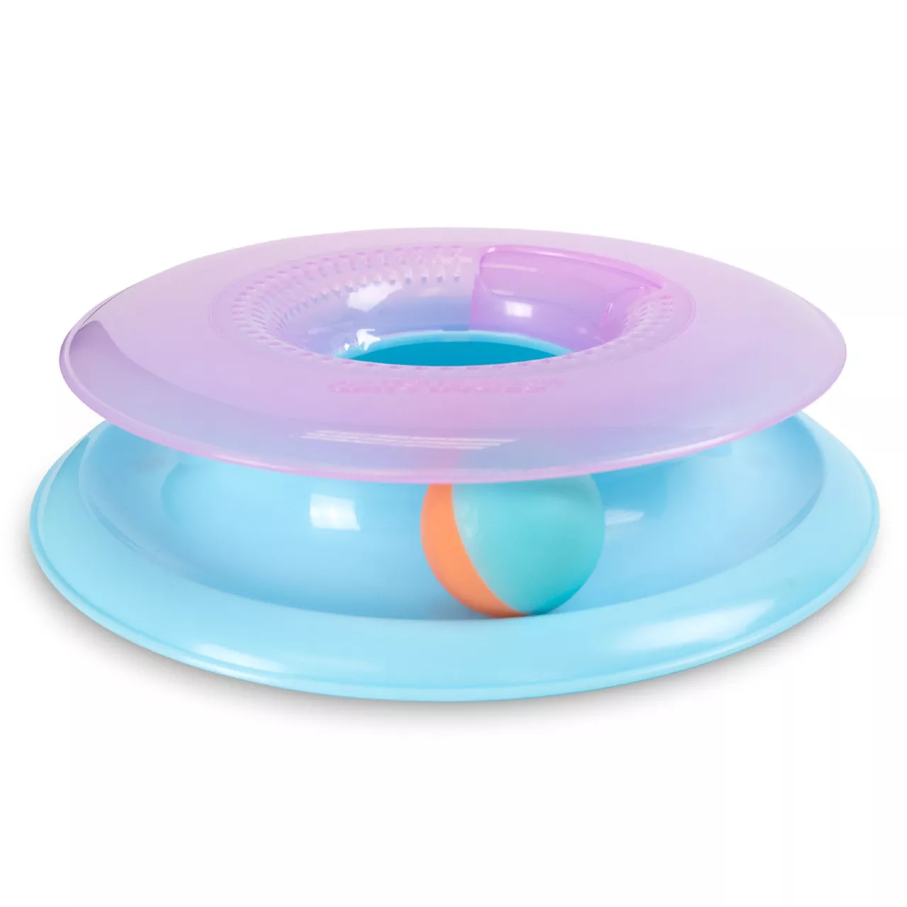 Catstages Race and Trace Track Interactive Cat Toy with Catnip Diffuser