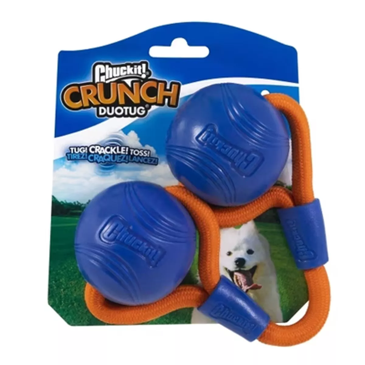 Chuck It Crunch Duotug Dog Toy