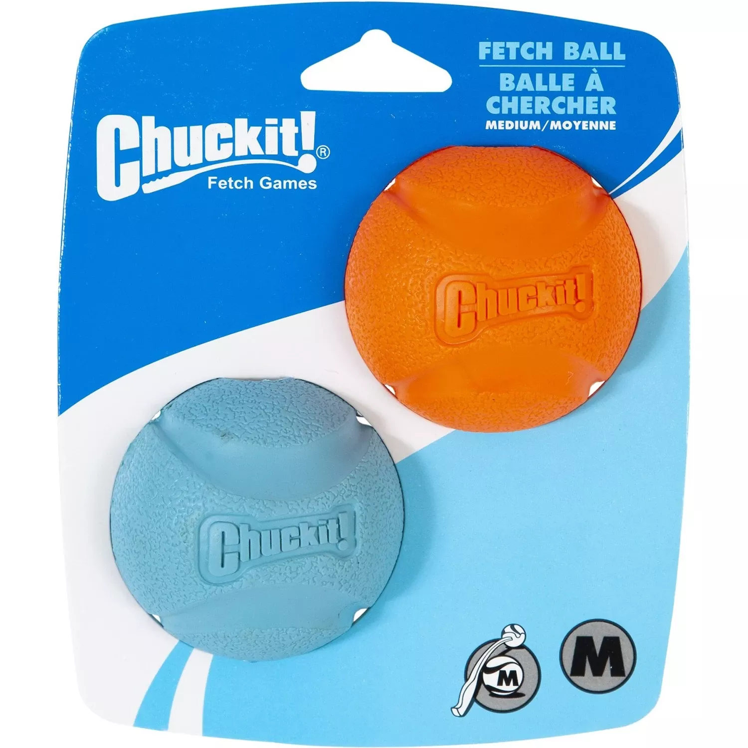 Chuckit! Fetch Ball Dog Toy, Color Varies