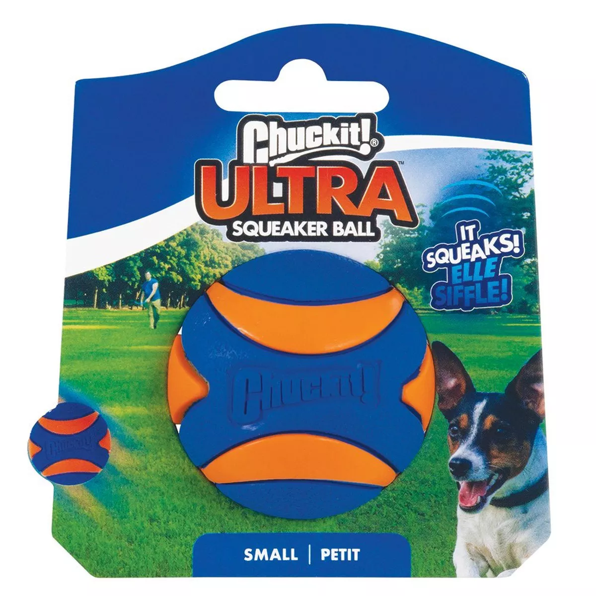 Chuckit Ultra Squeaker Ball Small Dog Toy