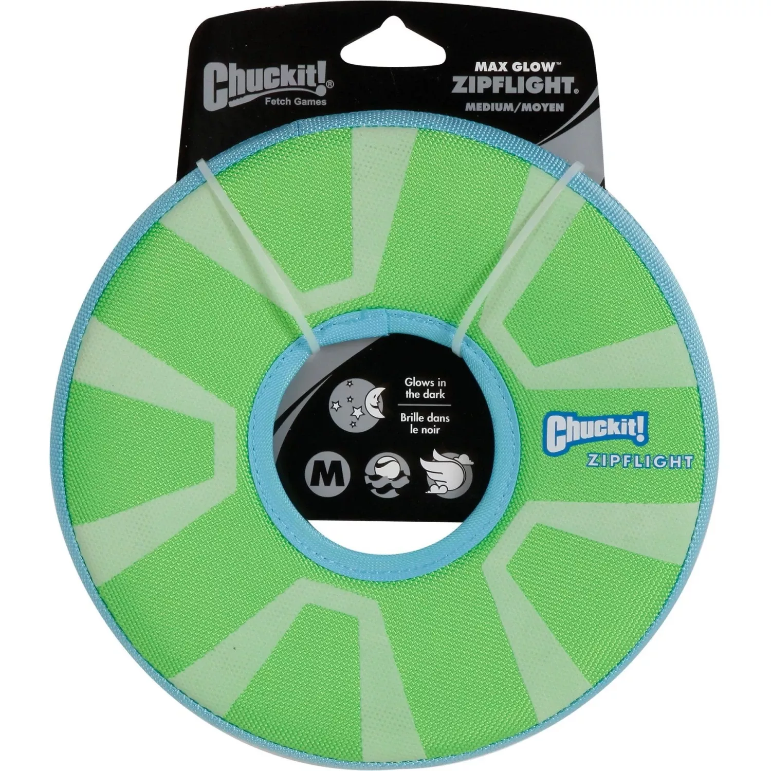 Chuckit! Zipflight Max Glow Dog Toy