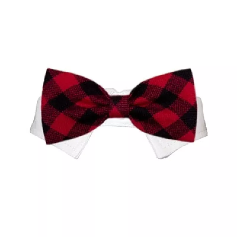 Clark Buffalo Plaid Bow Tie