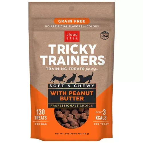 Cloud Star Grain Free Chewy Tricky Trainers - Peanut Butter