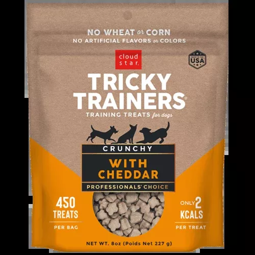 Cloud Star Tricky Trainers Crunchy Cheddar Dog Treats