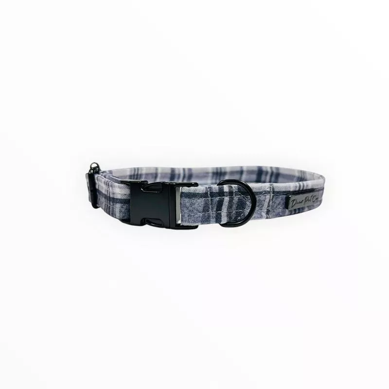 Collar Braveheart Plaid Small15MmSilver