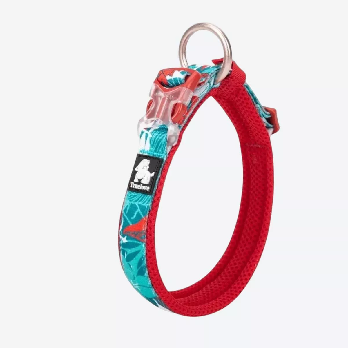 Cotton Padded Dog Floral Collar