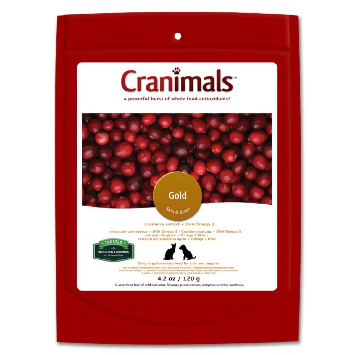 Cranimals Gold Puppy and Cat Supplement