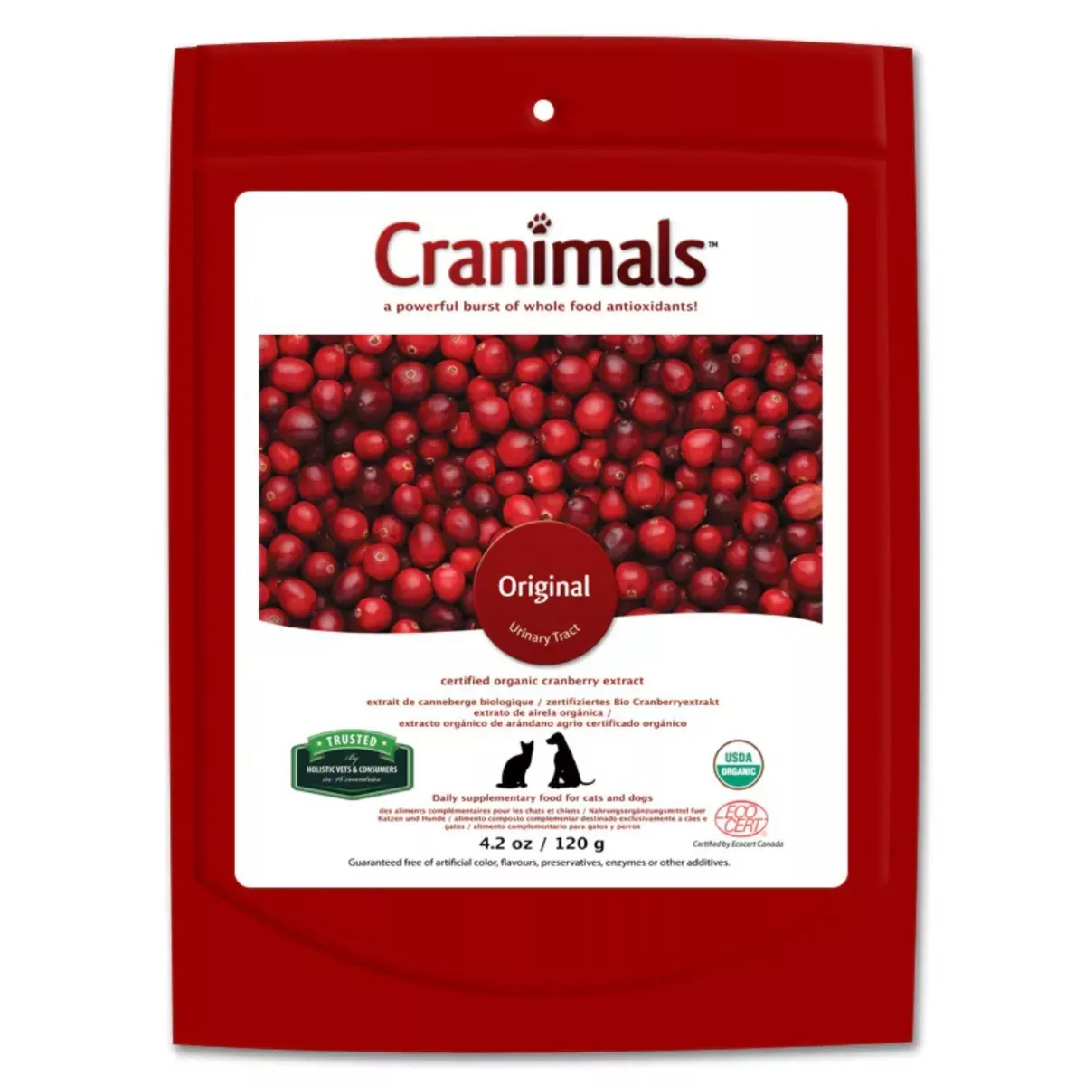 Cranimals Original Urinary Tract Pet Supplement