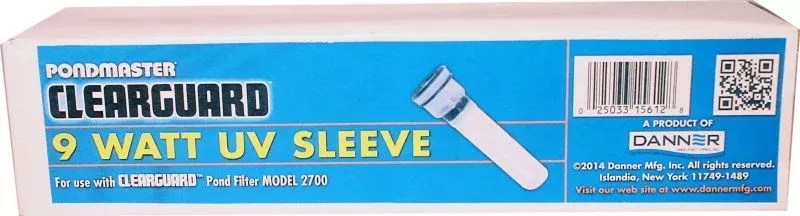 Danner Aquarium Uv Sleeve For Clearguard Filter
