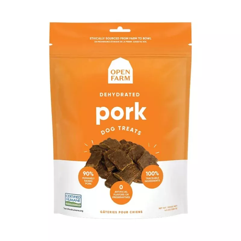 Dehydrated Pork Treats 4.5oz