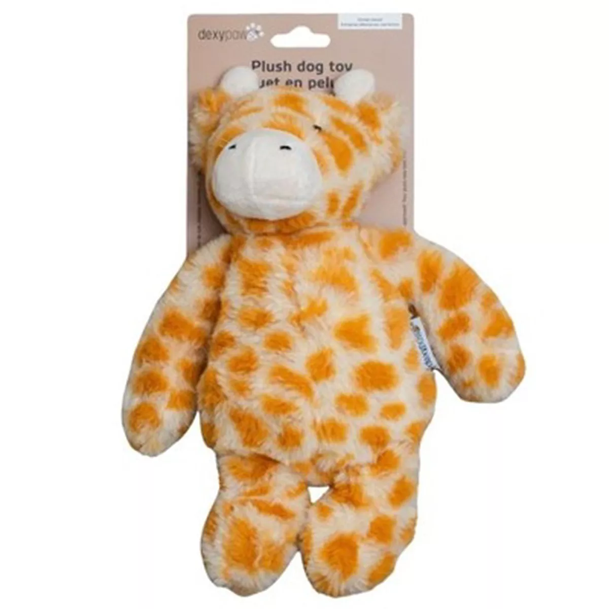 Dexypaws Giraffe Plush Dog Toy