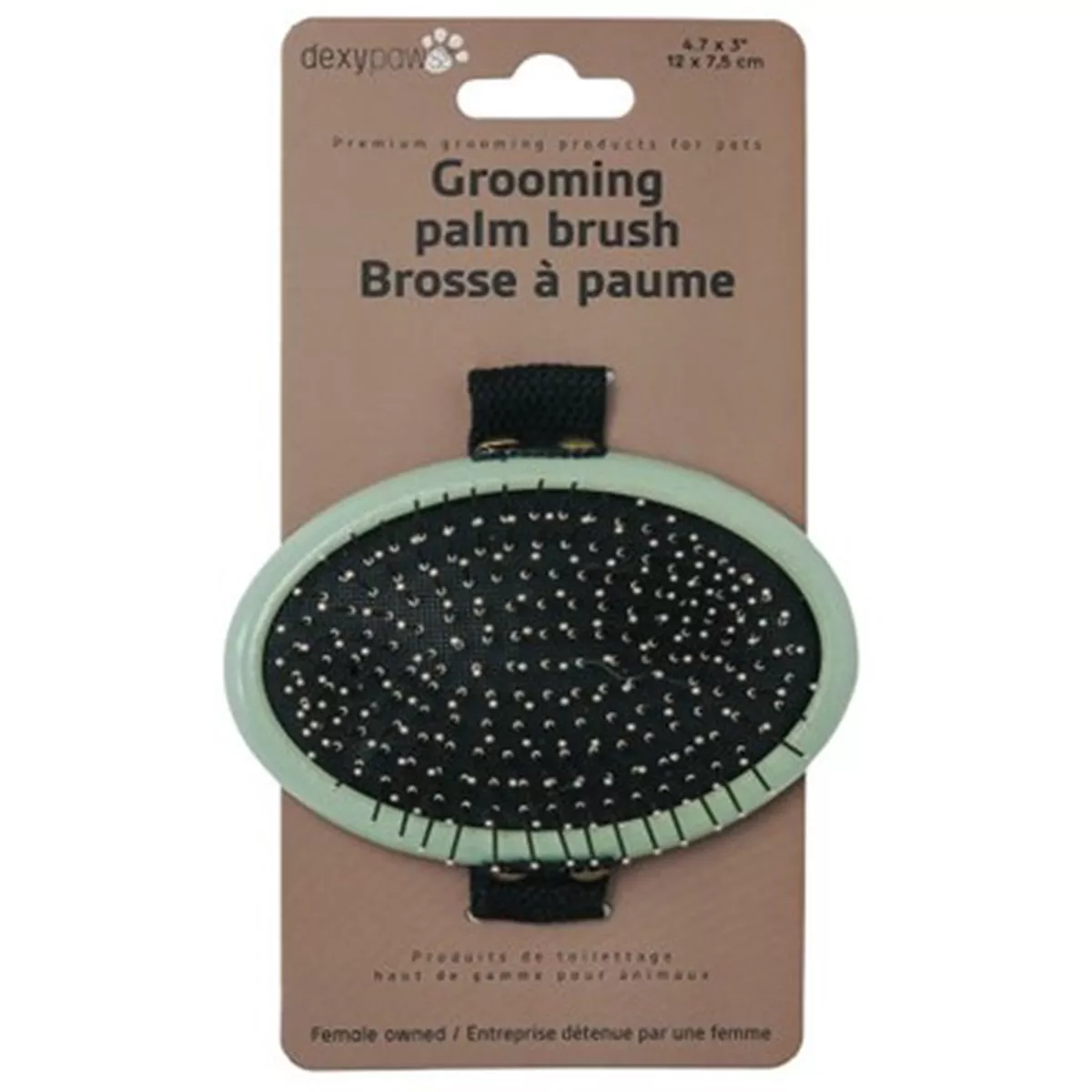 Dexypaws Pet Grooming Palm Brush