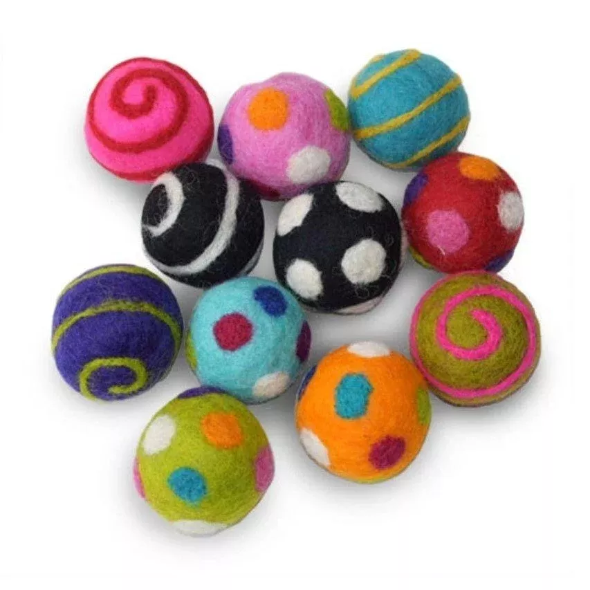 Dharma Dog and Karma Cat - Small Wool Ball