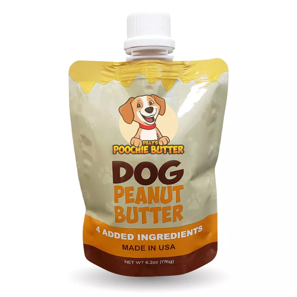 Dilly's Poochie Butter Regular Squeeze Pack 8.2 Oz