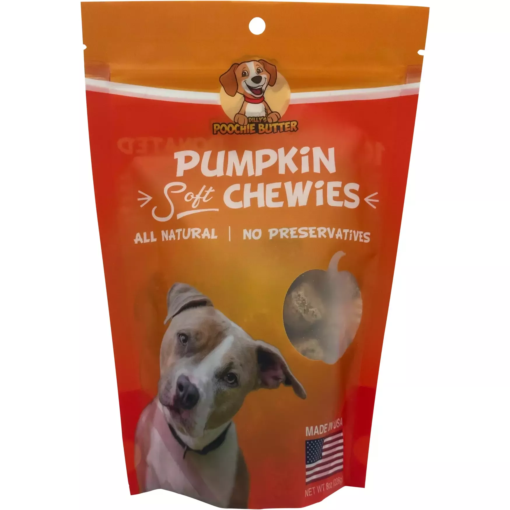 Dilly's Poochie Pumpkin Soft Chewies