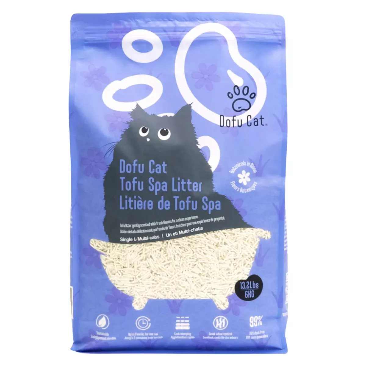 Dofu Cat Tofu Spa Litter - Botanicals in Bloom