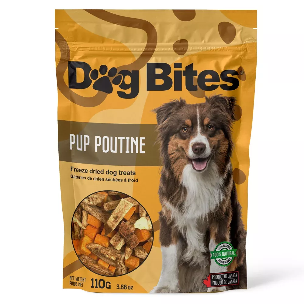 Dog Bites Freeze Dried Pup Poutine Mix