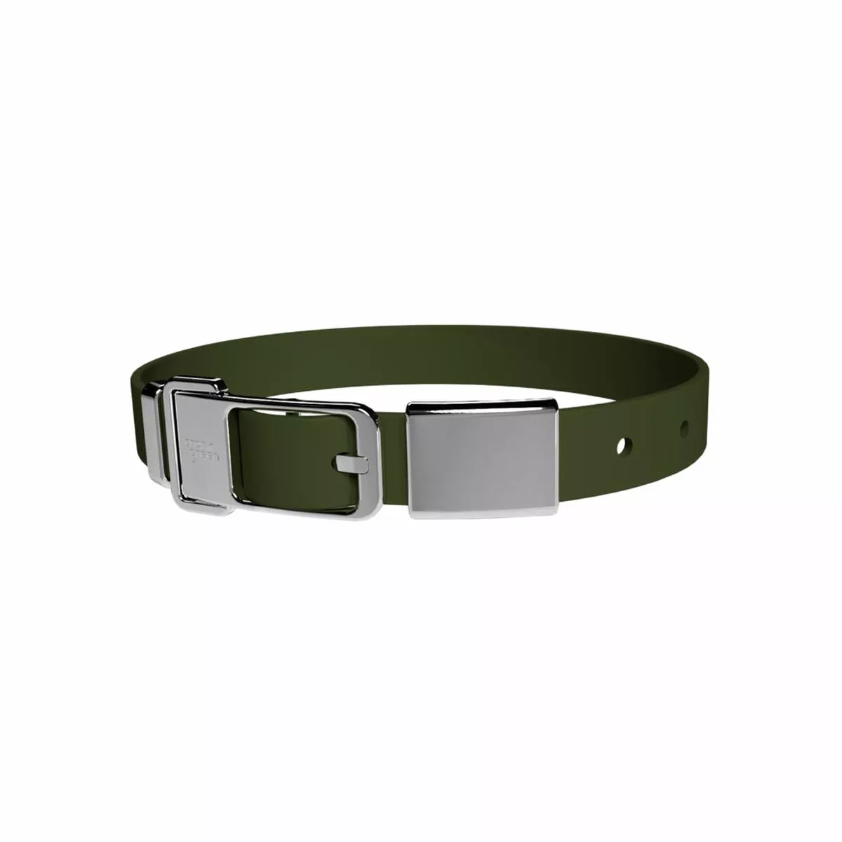 Dog Collar – Khaki Green