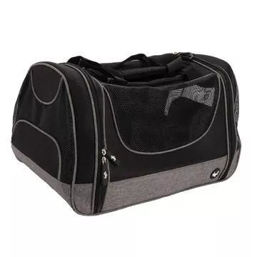 DogIt Explorer Soft Tote Bag Grey & Black
