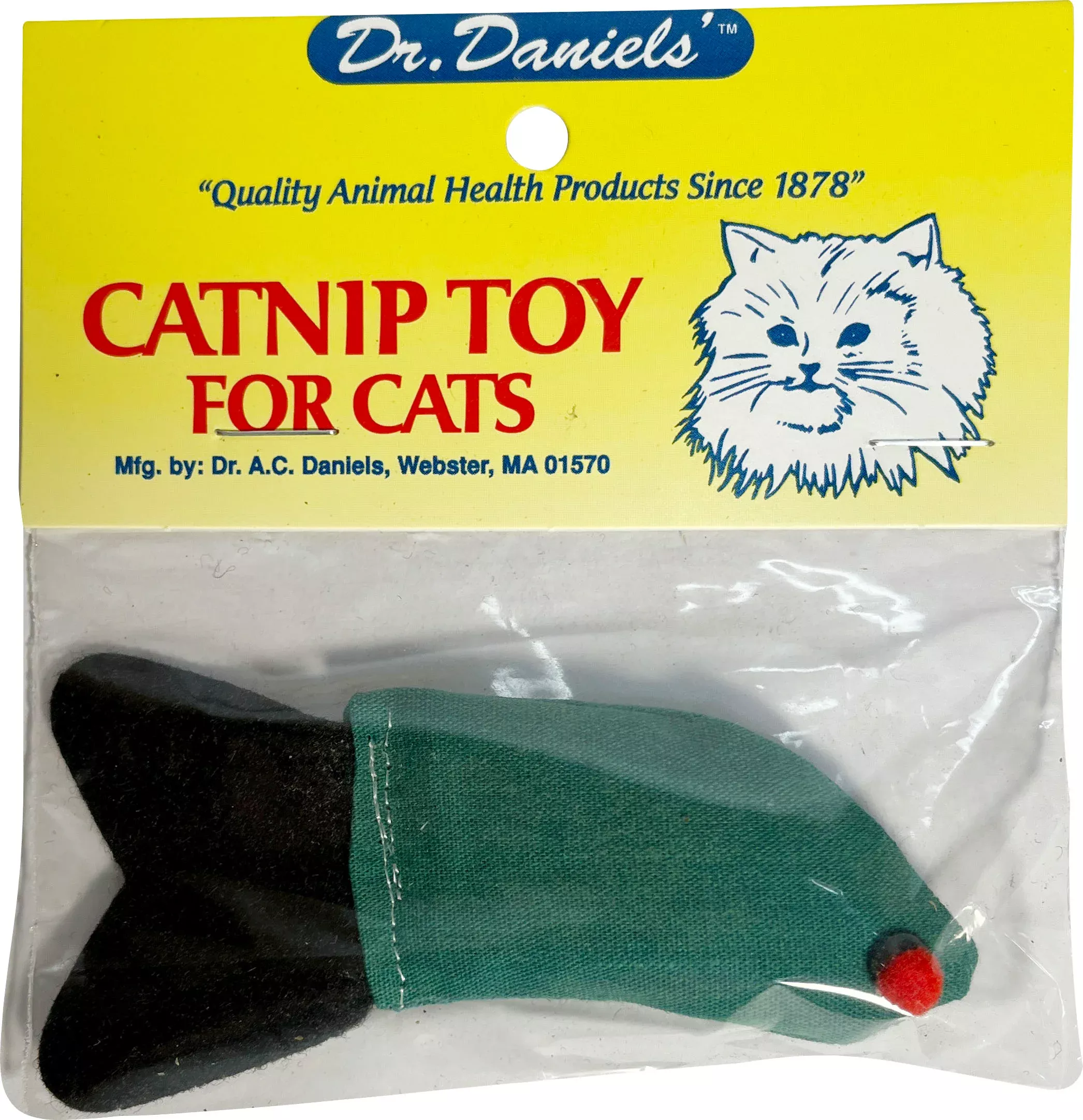 Dr. Daniels Catnip Fish 100% - Catnip Filled