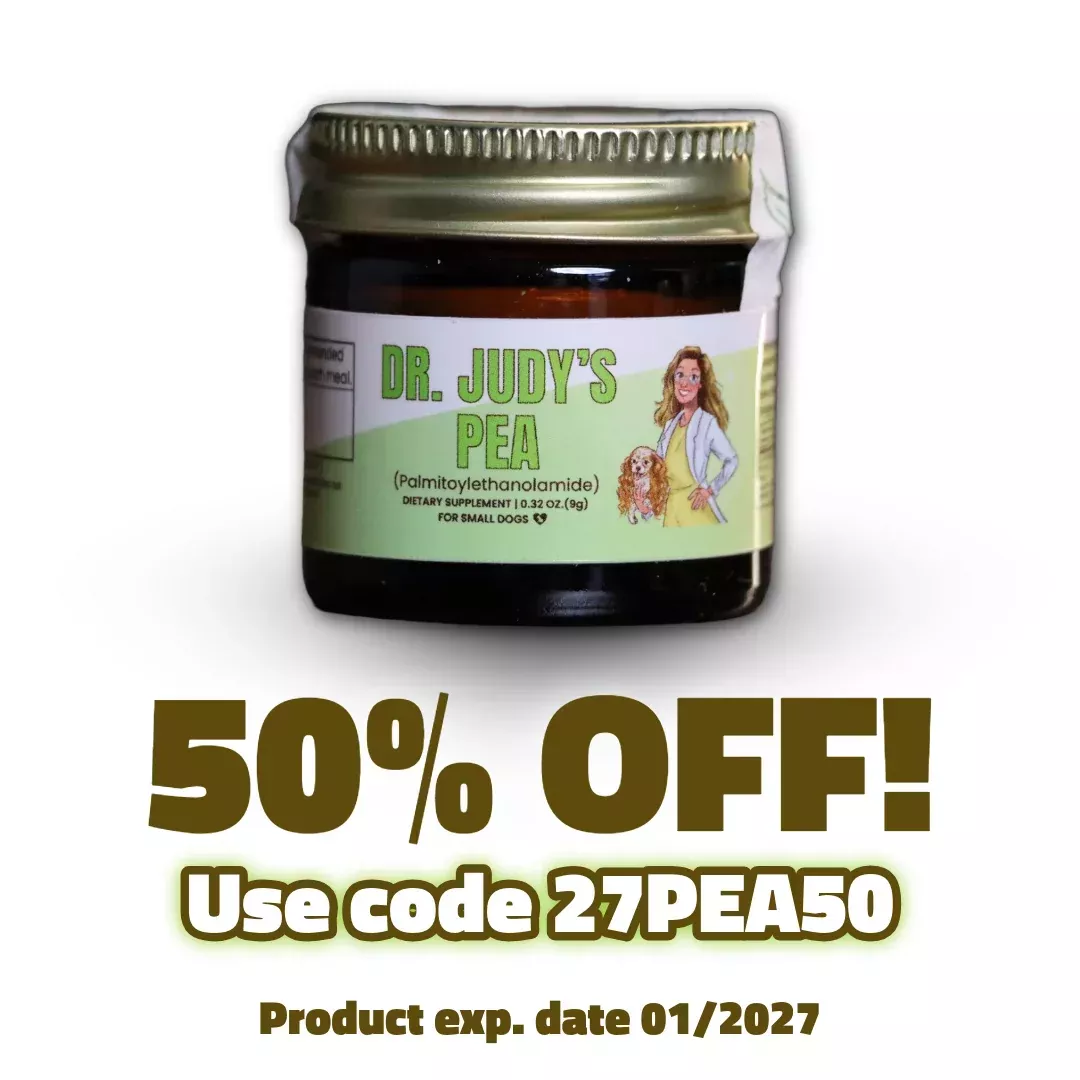 Dr. Judy's PEA (Palmitoylethanolamide) for Small Dogs - 9g