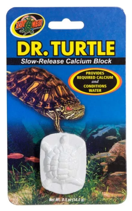 Dr. Turtle is a slow-release calcium block