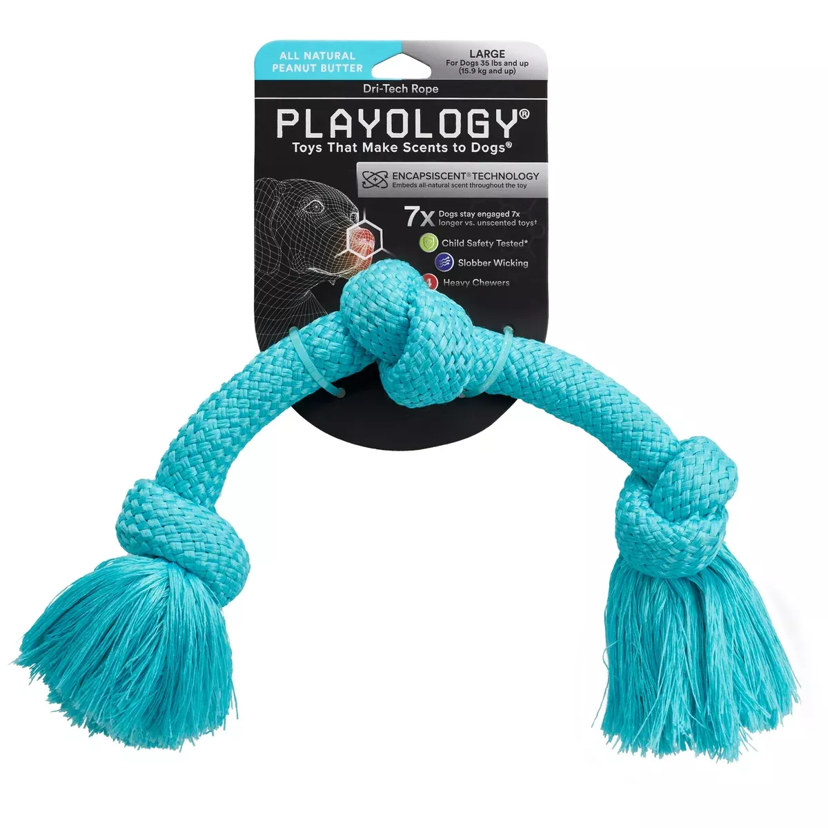 DRI-TECH ROPE- Large Peanut Butter Scent