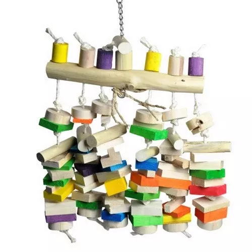 A&E Cage Company, Abacus Abacus Hanging Java Wood Toy, 1 Each