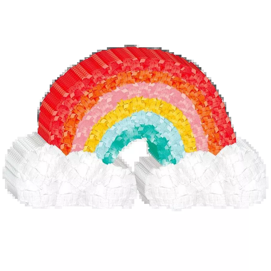 A&E Cage Mini Rainbow Pinata Bird Toy
