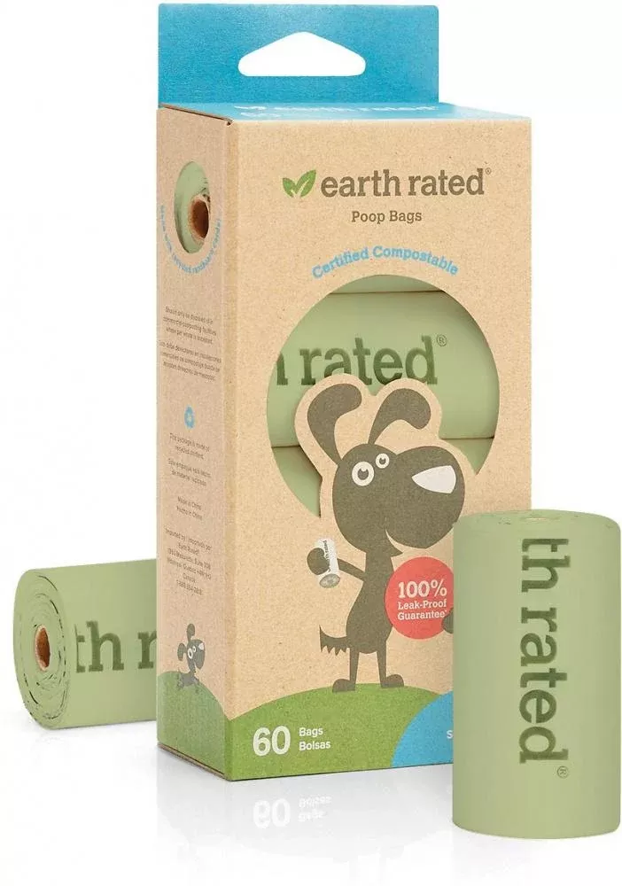Earth Rated Certified Compostable Unscented Bags