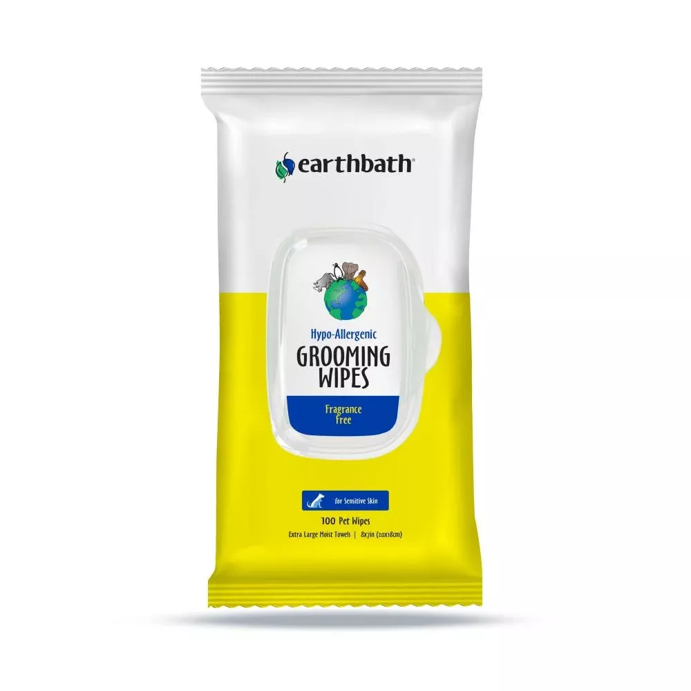 Earthbath Hypo-Allergenic Grooming Wipes