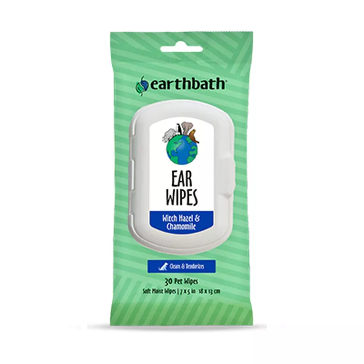 Earthbath Witch Hazel & Chamomile Pet Ear Wipes